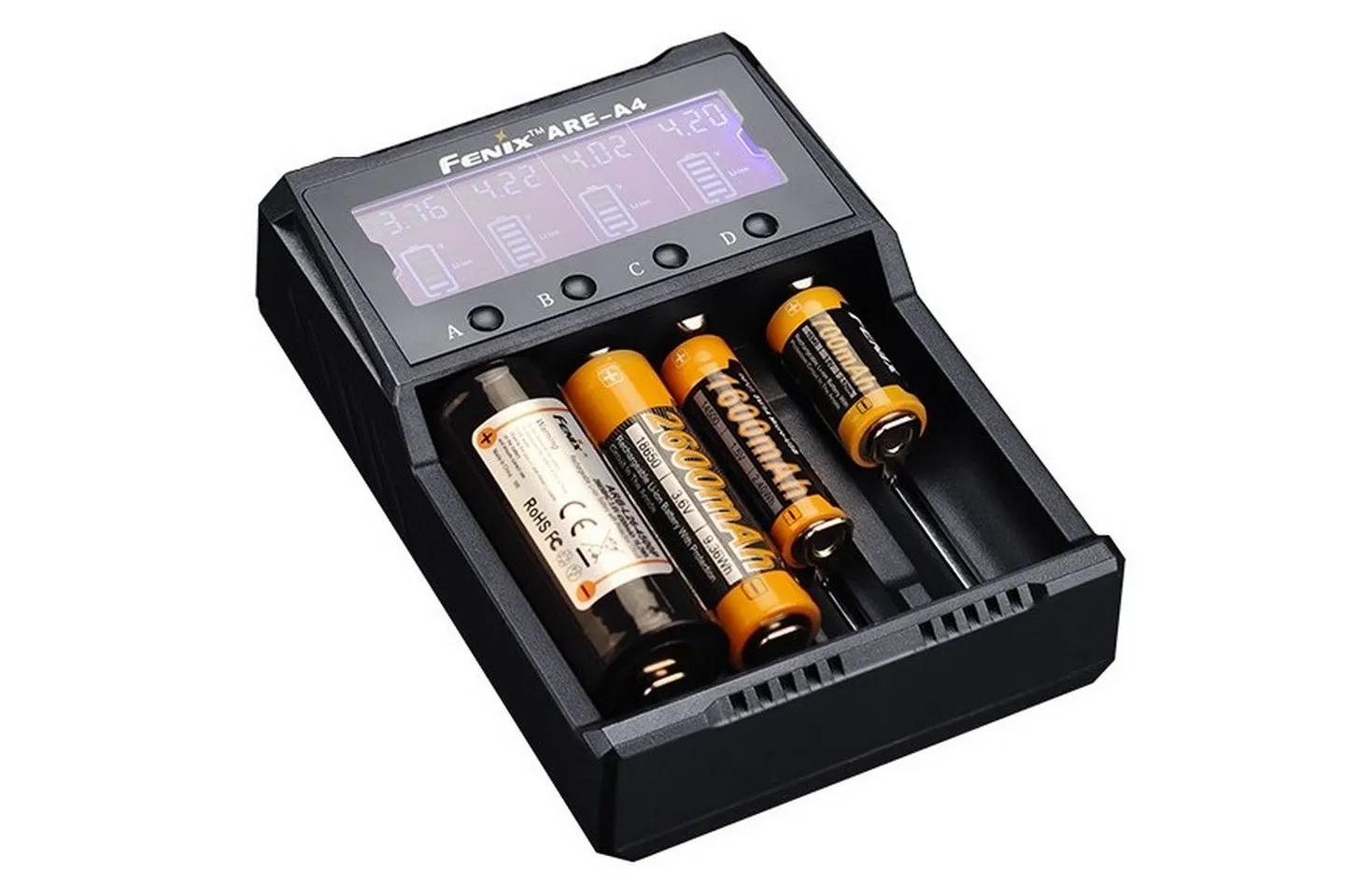 FENIX ARE-A4 CHARGEUR DE BATTERIE INTELLIGENT À 4 CANAUX